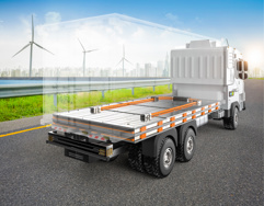 Electric Truck & Windmills