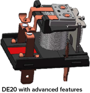 DE20 with advanced features